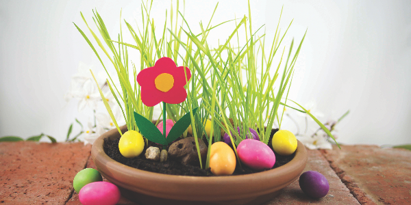 Easter Grass Craft