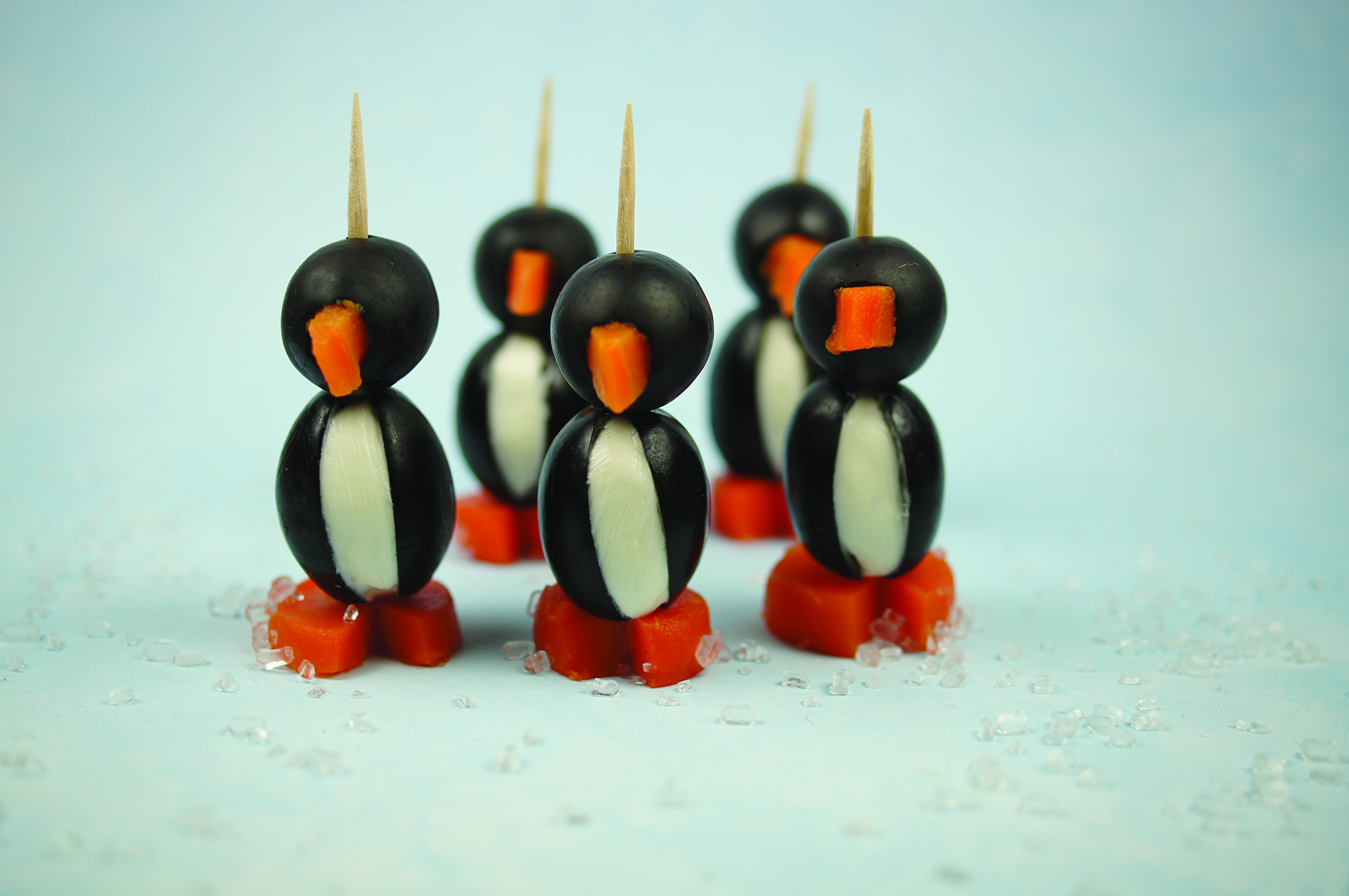BLACK OLIVE PENGUINS