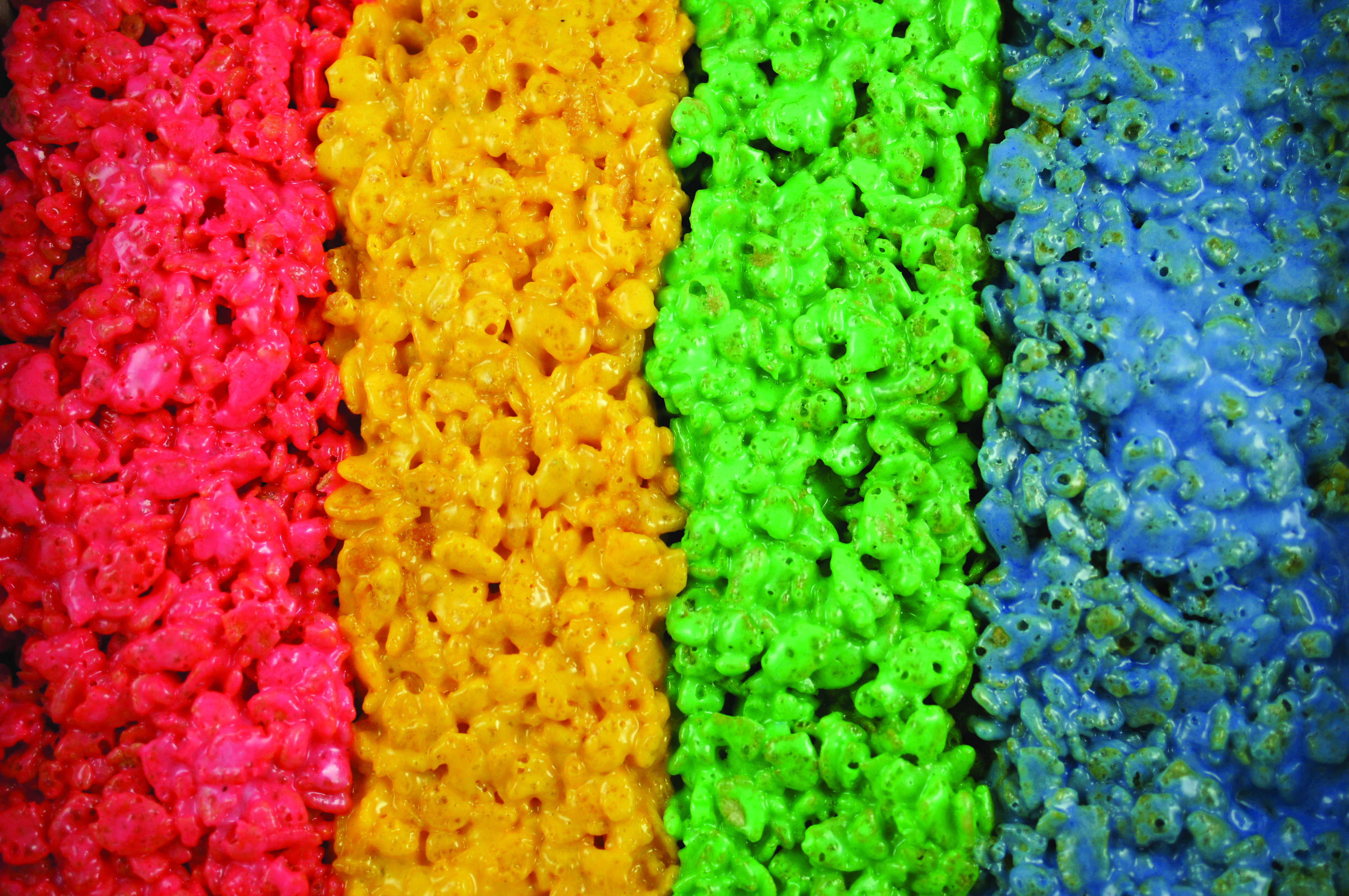 Rice Krispie Rainbow Treats