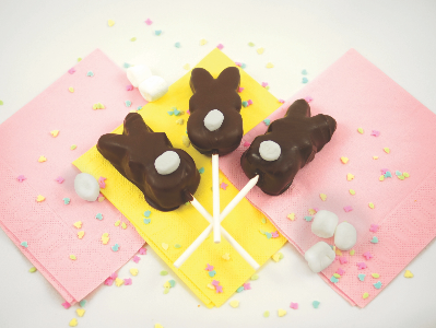 Chocolate Covered,  Cotton-Tailed Peeps