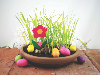 Easter Grass Craft