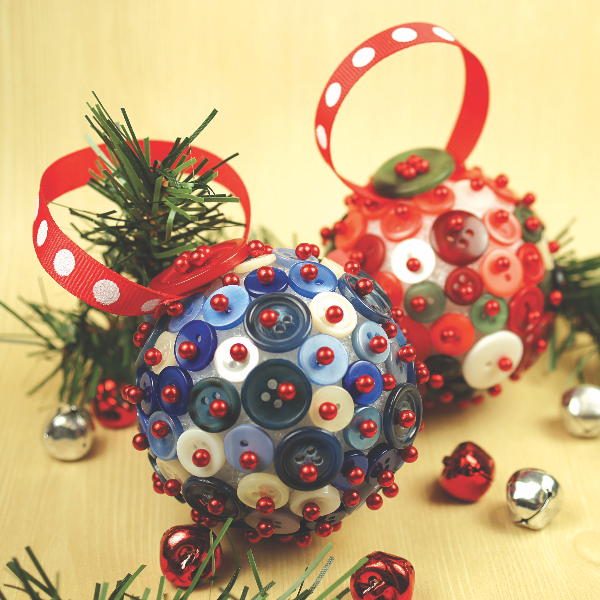 BUTTON ORNAMENT